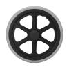 14 Inch Wheelchair Wheel Replacement, 350x30mm Non Slip PU Wheel Replacement for Wheelchairs, with 6001 Bearing, 12mm Inner Hole, Rollator Wheel for Wheelchairs, Walkers view 1