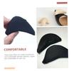 GARVALON Sponge Shoe Toe Fillers and Forefoot Pads 12pcs (6 Black 6 Nude) Soft Foam Cushions for Women High Heels Preventing Toe Pain Adjustable Size Inserts for Loose Shoes view 2