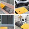 Wheelchair Ramp, Rubber Curb Ramp with Non-slip Surface - Threshold Ramps for Doorways - Portable Ramp for Wheelchair, Steps, Bikes, Motorcycles - Load Capacity 6600 LBS view 2