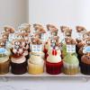 30 Pack Baby Shower Bear Cupcake Toppers Selection Baby Bear Theme Baby Shower Decorative Supplies Jungle Animal Theme Baby Shower Birthday Party Cake Decorative Supplies view 3