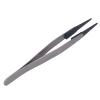 Tweezers Round Elbow Tweezers Antistatic Tweezers with Interchangeable Plastic Tip for Electronic Repair view 4