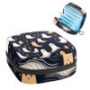 Storage Bag for Sanitary, Nursing Pad Holder, Zipper Menstrual Period Bags Halloween Ghost-55 Feminine Menstrual Pad Tampon Organizer view 1