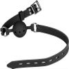 Ball Gag Silicone Breathable Mouth Gag with Lock (1.45"/3.7cm) view 2