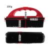 1 Pcs Hand Scrub Brush Red Color Rubber Car Cushion Brush Rubber Pet Hair Leather Carpet Sofas Beds Cleaning Brush view 3