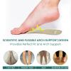 Arch Support Insoles for Flat Feet - 3 Pairs Welnove Adhesive Plantar Fasciitis Shoe Inserts Arch Cushions for Relieve Pressure and Foot Pain,High Arch Pad,Small:Women 3-7 Men 5-7.5 view 2