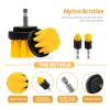 7Pcs Power Scrubber Brush Cleaning Kit With Extend Attachment, All Purpose Drill Scrub Brushes For Car Tub Shower Floor Carpet view 4