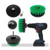 1Pcs 4Inch Power Cleaning Scrubber Brush Electric Drill Cleaning Hollow M14 Thread For Bathroom, Kitchen, Grout, Tub,Shower,Tile(Red) view 3