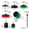 24 Pcs Cleaning Brush Attachment Set Power Scrubber Kit Scrub Brush With Extend Long Attachment Scrubing Pads Cleaning Kit view 3