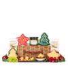 Festive Cheese Hamper - Food Hamper - Family Hamper - Cheese and Wine Gift Set - Corporate Gifting - Staff Gifts view 1