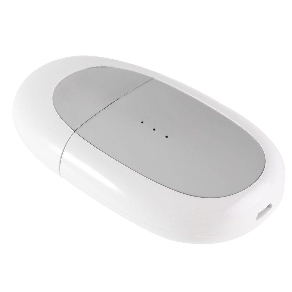 Beatifufu Eye Massager USB Charge Eye Protector Care Tool Grey for Relieving Fatigue and Soothing Tired Practical Care Device