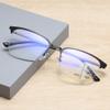 2.0 Photochromic Reading Glasses Half Frame Men Eyeglasses Multifocal Readers - Anti Glare Rectangle Sunglasses for Eye Strain view 2