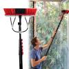 6m/30cm Brush Head-Window cleaning pole,Window cleaning equipment,Water Fed Window Cleaning Pole,Window Cleaner Extendable,Solar Panel Cleaning Kit Conservatory Roof Cleaner view 1
