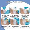 10 PCS Catheter Stabilization Device, Universal Breathable Fixing Bands Urinary Drainag Tube Leg Bag Holder, Portable Professional White Adhesive Legband Fixation Sticker for Foley Stat Lock view 4
