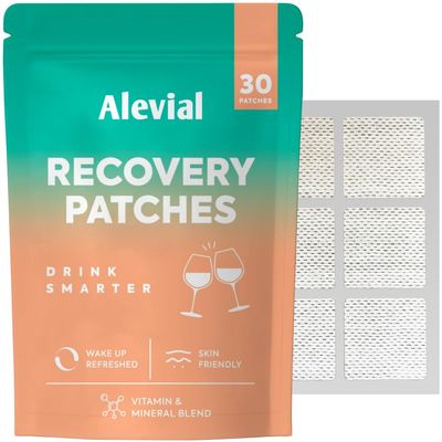 Alevial Party Recovery Patches 30 Pack for Women and Men, Vitamins & Minerals Supplements Patch, Natural Formula After Party