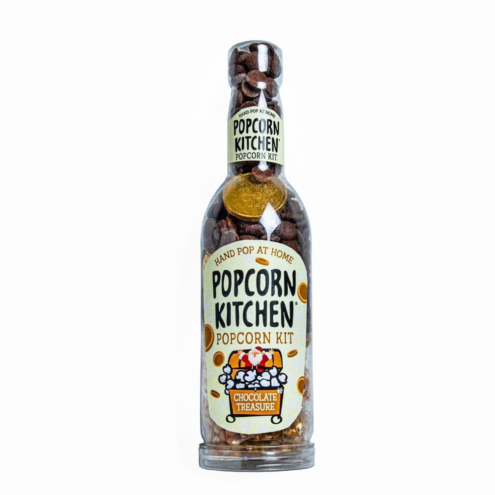 Popcorn Kitchen - Pop at Home - Popping Corn Kernel Kit (440g, Chocolate Treasure)
