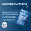 Magnesium Glycinate 5-in-1 Complex Formulated by PhD Expert High Strength 1900mg Supplements as Bisglycinate, Malate, Citrate, Oxide & Vitamin B6-90 GMO Free Capsules, 384mg Elemental, UK Made (90) view 4