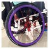 Wheelchair Push Rim Covers 1 Pair Wheelchair Cover 24inch / 22inch Rear Wheel Sports Wheelchair Cover, Wheelchair Push Rim Covers(Purple,22inch) view 1