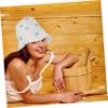 CANIGHT Felt Sauna Hat Bath Hat for Sauna Felt Bath Hat Felt Wash Cap Sauna Cap Sauna Accessory Hats for Men Caps Men Hats Ladies Hats Bath Shower Cap Reusable Sauna Hat Bath Sauna Hat view 4