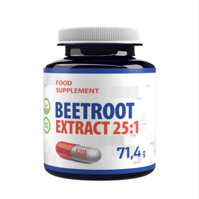 Hepatica Beetroot 12,500mg | 25:1 Extract (500mg) | 120 Vegan Capsules | High Strength Nitric Oxide Booster for Energy & Stamina Health | 3rd Party Lab Tested