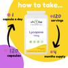 Lycopene 15mg Vegan Capsules, 60 Capsules, High Strength 15 mg view 3
