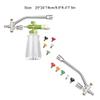 lmoikesz Pressure Washer Soap Attachment Durable Foam ForCannon Dual Connector Foam ForCannon Dual Connector Accessory Easy, 2 view 2