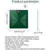 High Accuracy Tempered Glass Platform Design Bathroom Scale Battery Powered Body Scale Auto-off Weighing Machine with Anti-slip Base Multi-purpose view 2