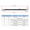 Ceramic Heater Tube for Sauna Room - Durable 110/220V Far Infrared Heating Element - 600mm 300w 220v Blackbody Infrared Heater Tube view 3