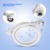 Washing Machine Hoses, Flexible Thickened Water Inlet Hose Washer Pipe with Connectors for Washing Machine Accessories White (3meter) view 3