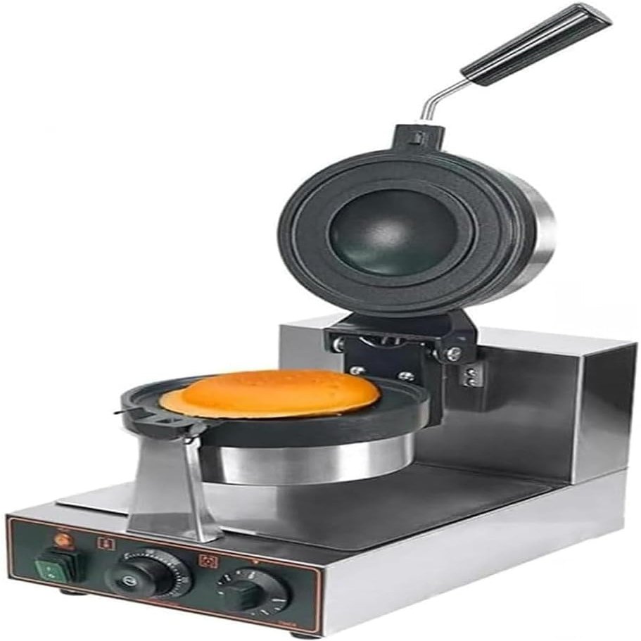 CHRISK A,Commercial Hamburger Hamburger Cake Maker Burger Machine Panini Flying Saucer Sandwich Ice Cream Maker