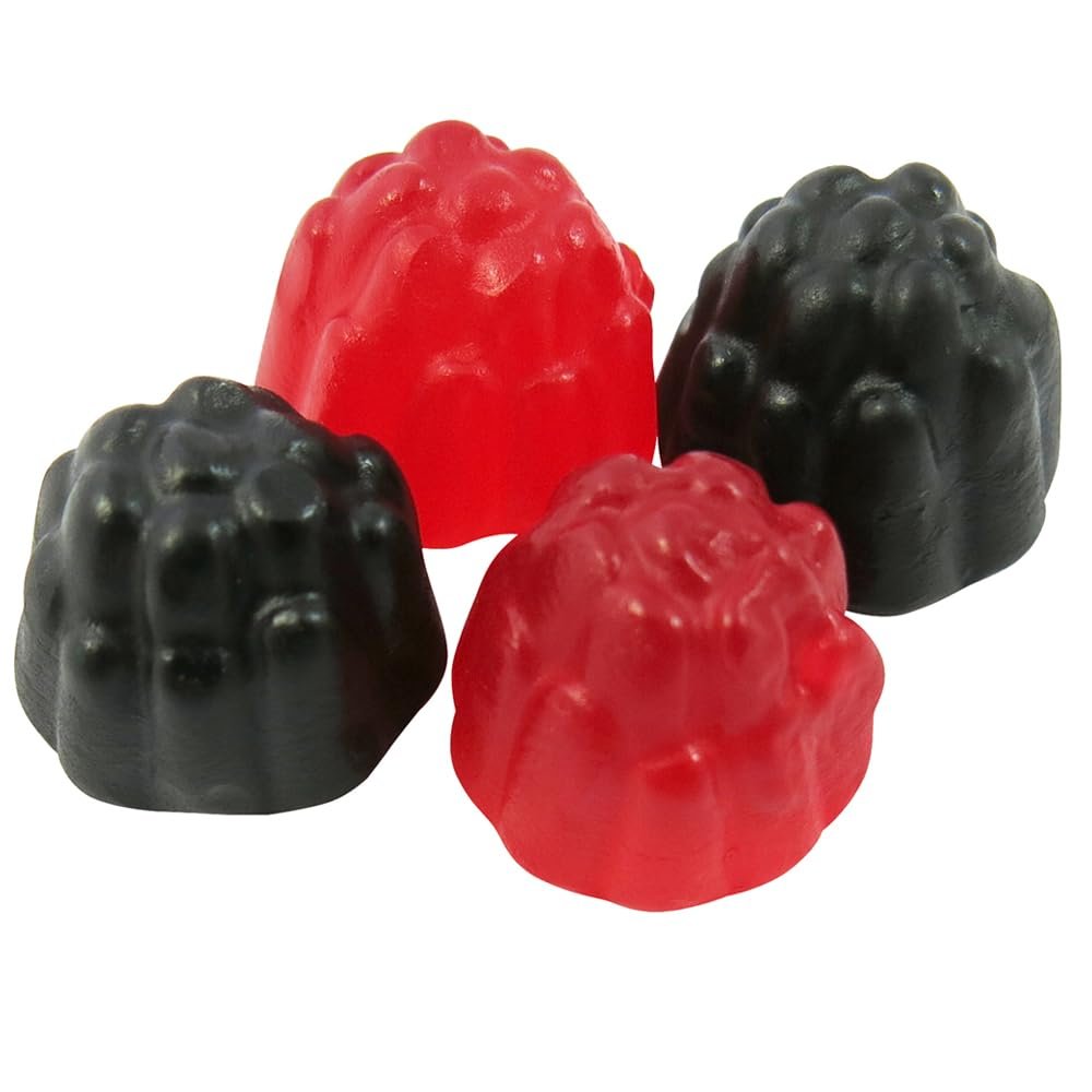 Blackberry & Raspberry Gums Bag - Fruit Flavoured Gums (2kg)