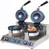 CHRISK B,Commercial Hamburger Hamburger Cake Maker Burger Machine Panini Flying Saucer Sandwich Ice Cream Maker view 1