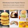 CHRISK B,Commercial Hamburger Hamburger Cake Maker Burger Machine Panini Flying Saucer Sandwich Ice Cream Maker view 2