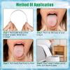 25 Count Disposable Tongue Scraper, Plastic Tongue Cleaner for Adults and Kids, Tongue Scrubber for Oral Care, Promote Fresh Breath view 4
