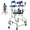 Hemiplegia Rehabilitation Standing Frame Walker for Seniors - Adult Portable Walker, Adjustable Height, Walking Aid for The Disabled view 1