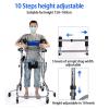 Hemiplegia Rehabilitation Standing Frame Walker for Seniors - Adult Portable Walker, Adjustable Height, Walking Aid for The Disabled view 4