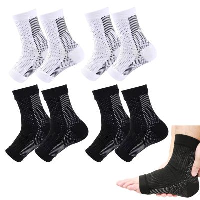 Sports Protective Socks, 4 Pairs Of Basketball Socks, Breathable And Sweat Resistant Material, Used For Sports And Running, Non Slip Sports Socks, Elastic Ankle Support Strap, Men's And Women's Foot P