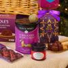 Elegant Christmas Hamper Luxury Festive Gift with Wine Sweets Family Basket view 4