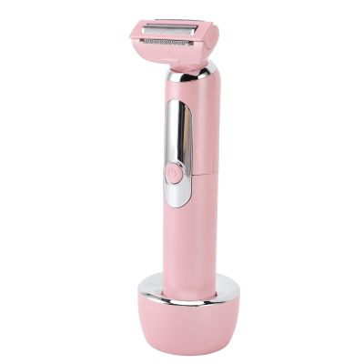 Electric Trimmer, Fast USB Charging Electric Groomer with 3 Heads, Hair Clipper for Women, Wet and Dry Dual Use, for Home or Travel