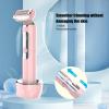 Electric Trimmer, Fast USB Charging Electric Groomer with 3 Heads, Hair Clipper for Women, Wet and Dry Dual Use, for Home or Travel view 3