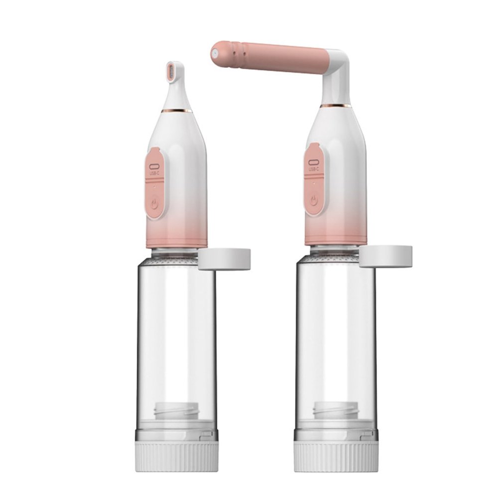 NJDQFA A:PINK/200ML, enema, colon cleansing enema, toilet toilet, travel bidet, suitable for female personal hygiene/soothing postpartum care/hemorrhoids