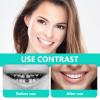 Clip on Teeth Veneers 1 Pair Temporary Dentures Silicone, Instant Veneers Dentures Covers Whitening Artificial Tooth, Teeth Straightening Kits Top and Bottom for Men & Women with Bad Teeth view 4