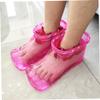 Foot Soaker Shoes, 1 Pair Foot Bath Shoes, Massage Foot Bath Shoes Foot Basin Wearable Foot Soaking Tub Plastic Foot Bath Tub for Foot Massage Foot Soaker, Foot Basin for Soaking Feet view 2