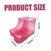 Foot Soaker Shoes, 1 Pair Foot Bath Shoes, Massage Foot Bath Shoes Foot Basin Wearable Foot Soaking Tub Plastic Foot Bath Tub for Foot Massage Foot Soaker, Foot Basin for Soaking Feet view 3