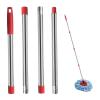 Mop Head Refills - Adjustable Stainless Steel Mop Pole | Mop Replacement Handle | Detachable Extended Mop Rod Pole for Triangle Mops, Broom Heads, and Mop Heads