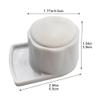 Fituenly Dental Endo File Holder with Sponges Base Endo File Clean Stand Cleaning Foam File Dental Care Supplies for Dentist Clean view 3