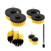 9 Pcs Cleaning Brush Set Power Scrubber Brush For Cleaning Car Detailing Attachments Cleaning Showers Tubs Bathroom Tile Carpet view 1