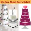 Dxysyldrun Fully Automatic Thousand Layer Cake Skin Machine, Mechanical Cake Spreading Machine for Baking Cake Shop view 4
