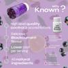 Known Kids Vitamin C Complex Gummies - Sugar-Free, Vitamin C & Zinc - Immune Support - Natural Blackcurrant Flavour - 30 Vegan Gummies, 1 Month Supply view 4