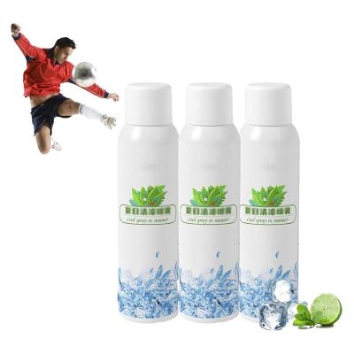 Soccer Magic Spray, 2024 Cold Spray for Sports Injuries, Portable Summer Cooling Magic Spray Soccer, Magic Soccer Spray for Pain, Cool Down Quickly and Return Confidently (3PC)