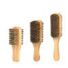 Gogogmee 3pcs Beard Grooming Brush Handle Facial Care Cleaning Brush for Men Beard Care view 1